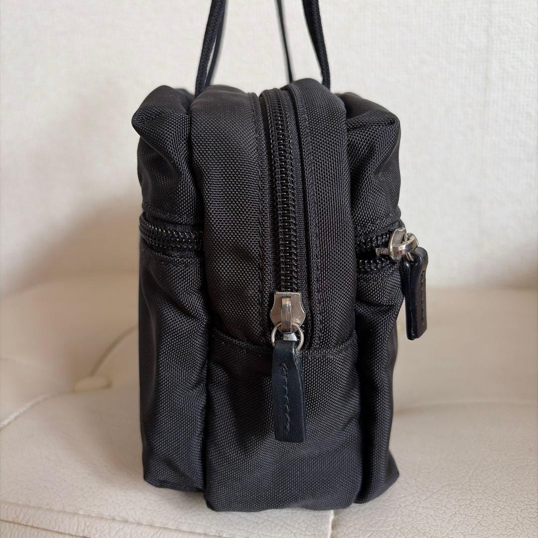 アイグナー　ハンドバッグ　ナイロン　ブラック — image 3