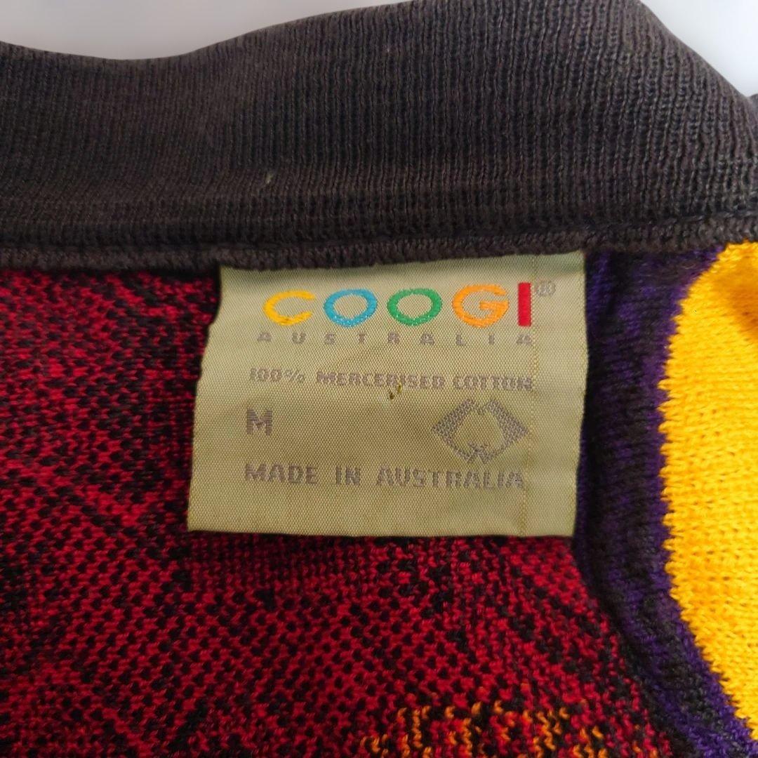美品 激レア 希少 coogi クージー 3D knit オーストラリア M — image 4