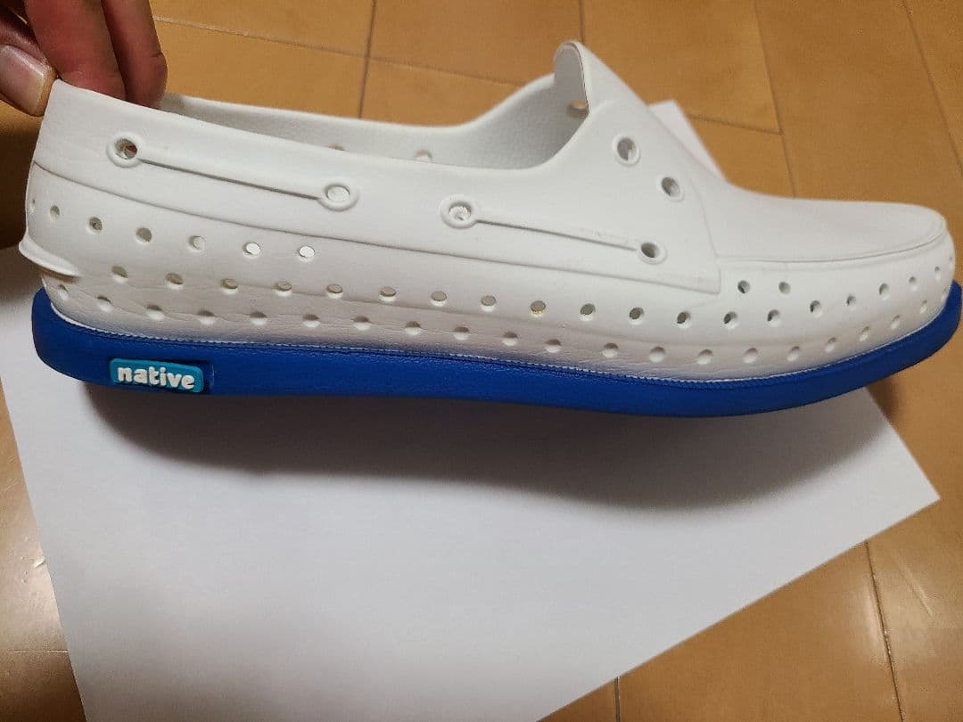 ネイティブハワード ホワイト×ブルー　M10サイズ — image 4