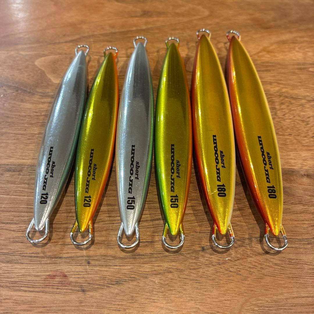 ウロコジグショート 120g 150g 180g 6本セット — image 2