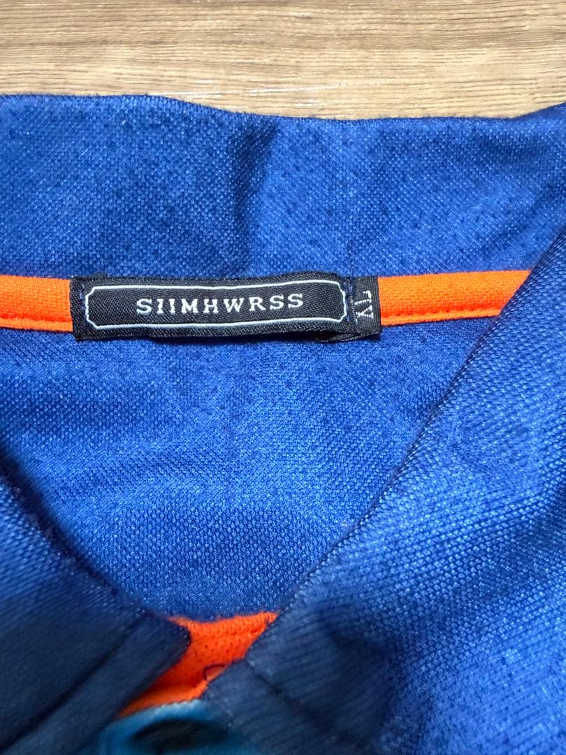 ellesse ポロシャツ ブルー オレンジ XL — image 3