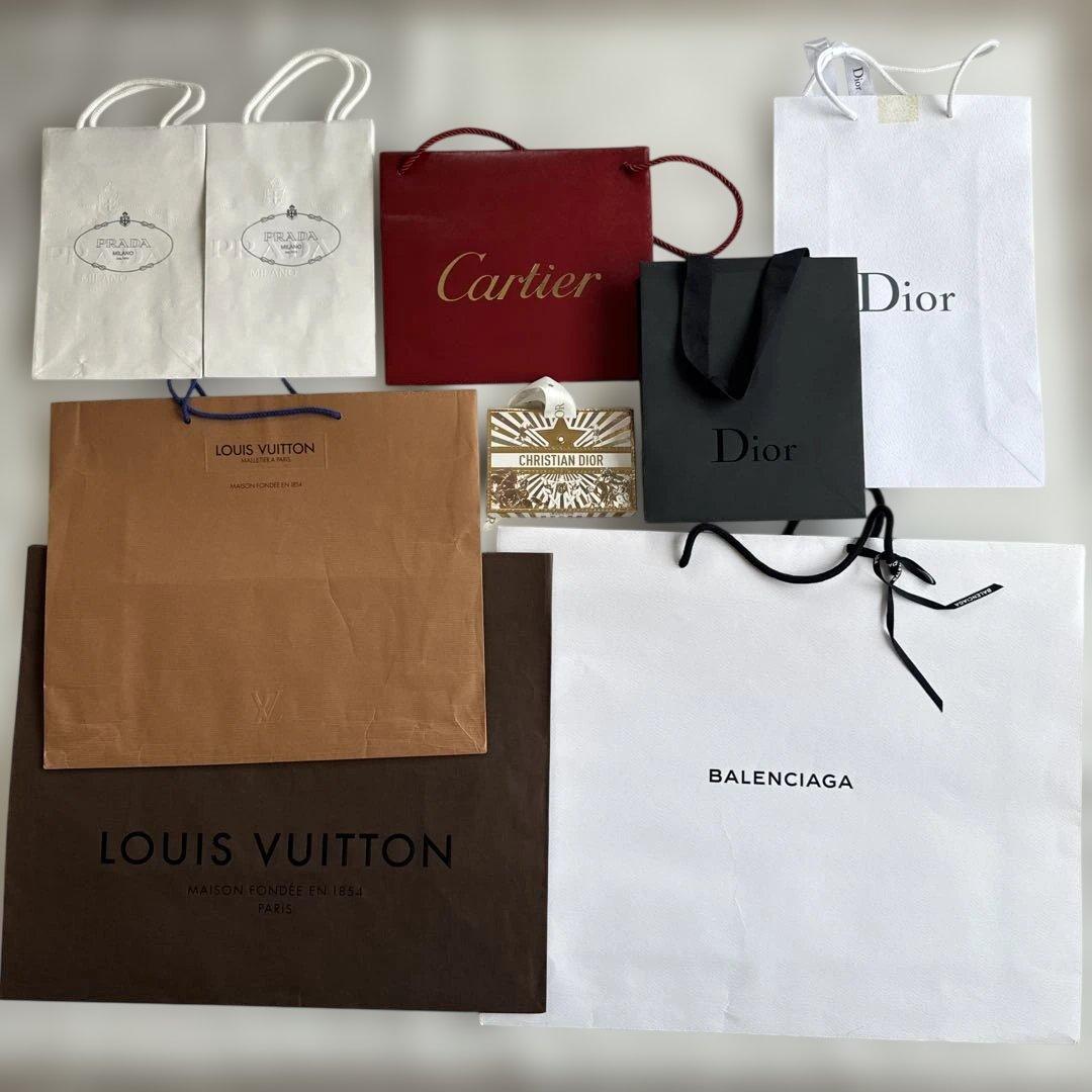 ハイブランド ショップ袋 ショッパー まとめ売り LOUIS VUITTON 他 — image 2