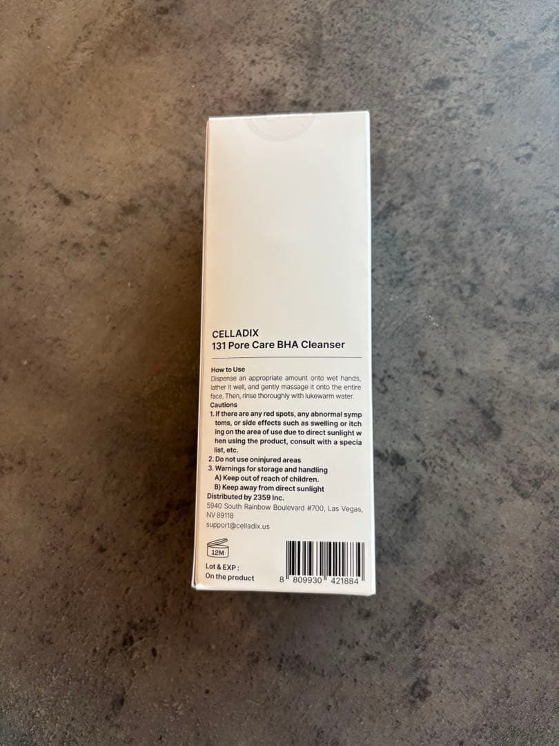 セラディックス 131 Pore Care BHA Cleanser 200ml — image 2