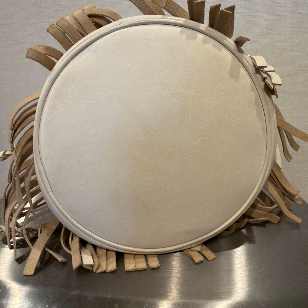 値下げ　J&M DAVIDSON フリンジ カーニバル バッグ ホワイト — image 4