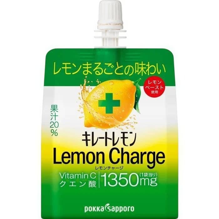 ポッカキレートレモン【 6個まとめ買い 】 Lemon Charge 165g — image 2