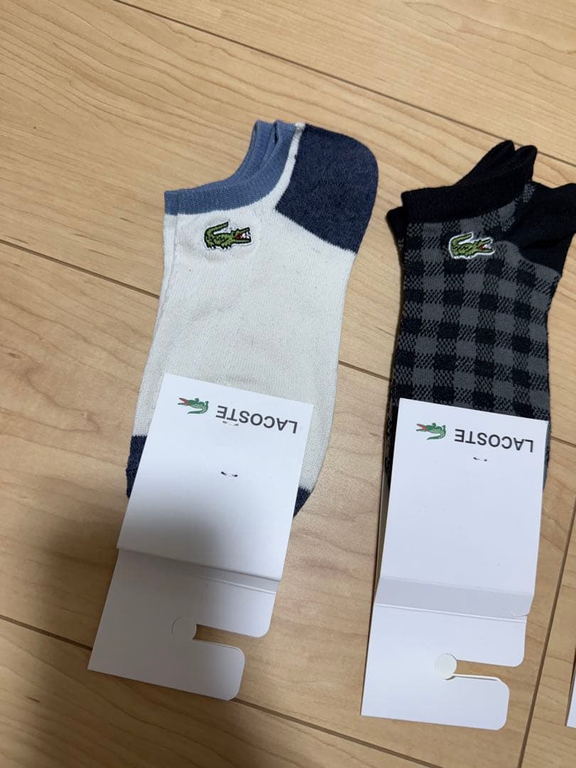 LACOSTE ソックス 4足セット アンクル丈 特価品 — image 2