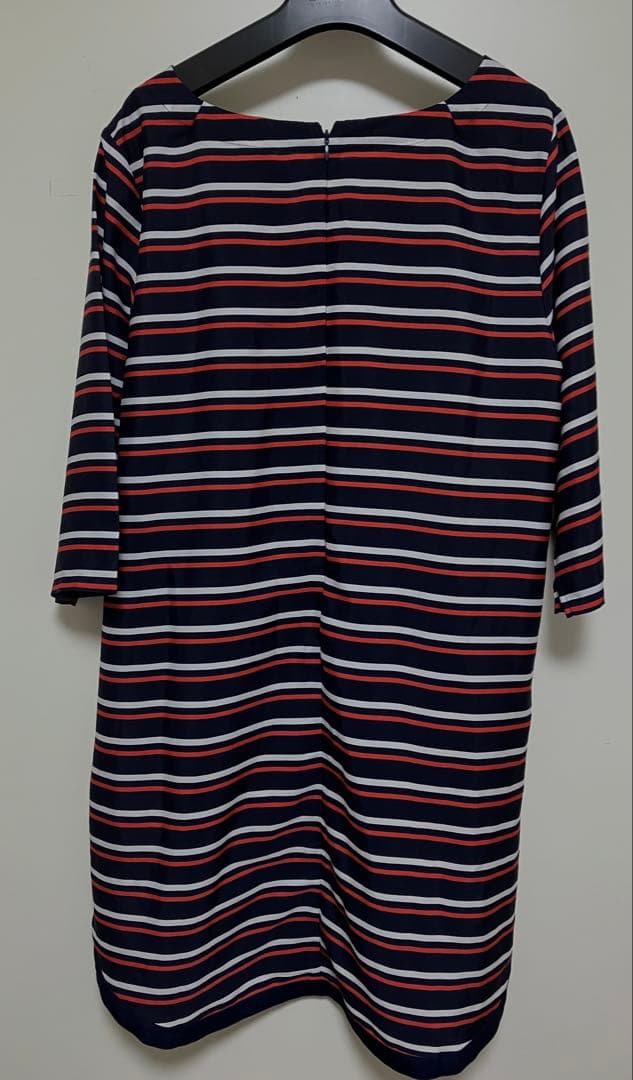 GAP ボーダーワンピース　サイズＬ　7分袖 — image 3