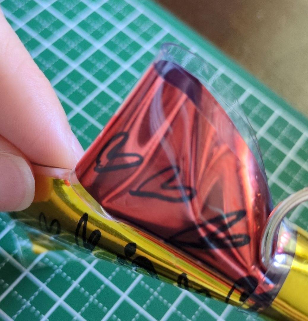 ミセス 銀テープ リボン キーホルダー ゼンジン — image 4