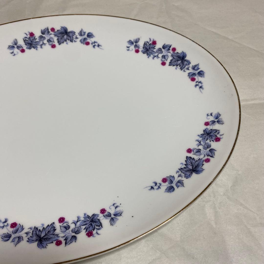 Yamasei China ヤマセイ　チャイナ　皿　プレート　食器　花柄　2枚 — image 4