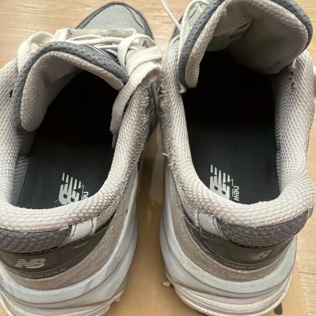 New Balance 990v4 グレー スニーカー — image 3