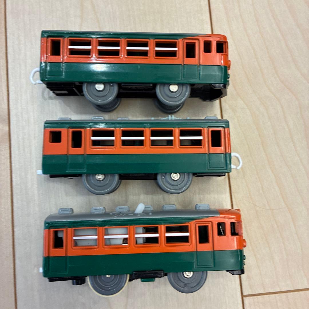 プラレール博限定　165系急行形電車(湘南色) — image 4