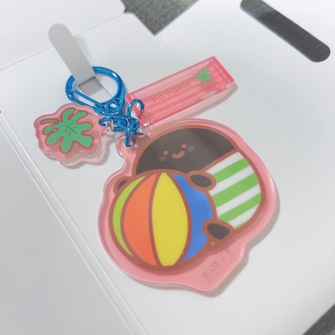 お文具といっしょ　アクリルキーホルダー　ファミマ　なもさん — image 2