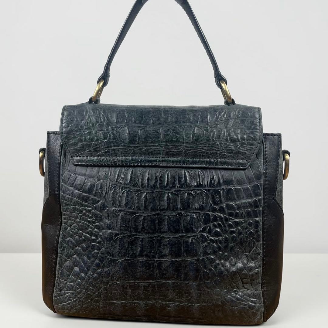 Vivienne Westwood 2way クロコ型押し ハンドバッグ オーブ — image 3