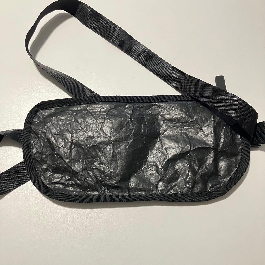 DuPont Tyvek ボディバッグ ウエストポーチ ブラック — image 3
