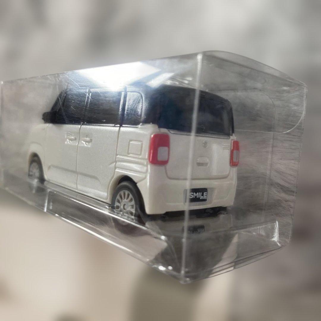【非売品】スズキ ワゴンRスマイル ミニカー　ホワイトブラックツートン新品未使用 — image 3