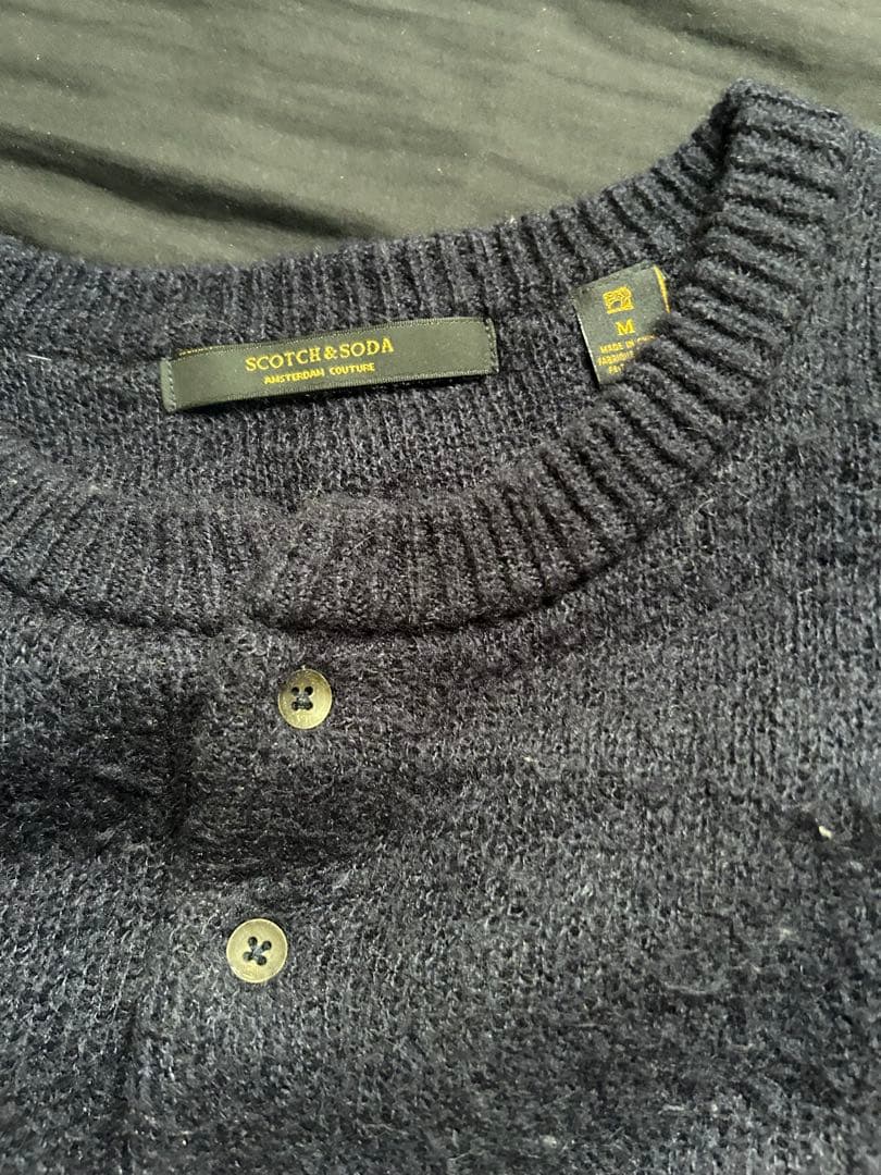 SCOTCH & SODA ヘンリーネック ニット セーター M — image 2