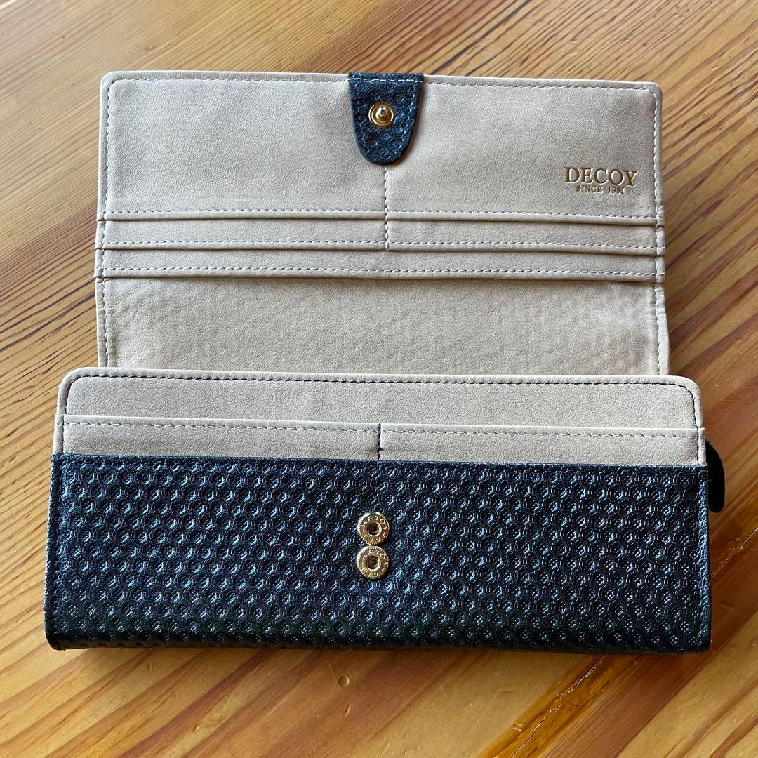 DECOY 長財布 ネイビー — image 2