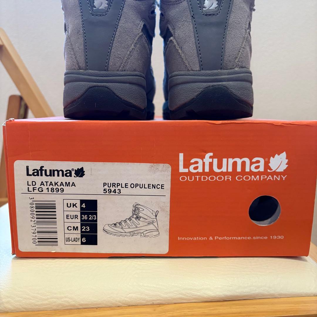 トレッキングシューズ 23cm Lafuma グレー・パープル — image 2