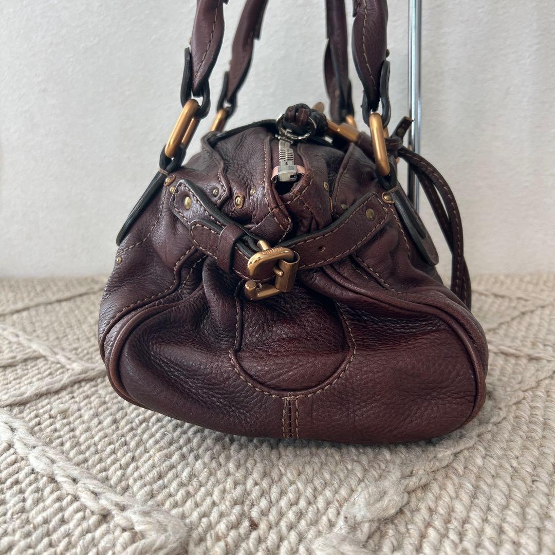 Chloe クロエ パディントン ハンドバッグ ダークブラウン — image 4