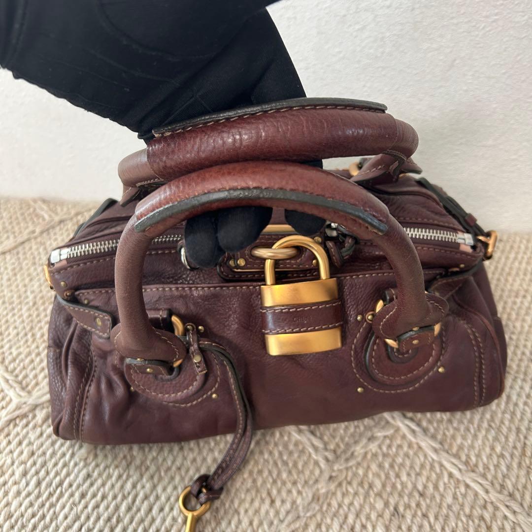 Chloe クロエ パディントン ハンドバッグ ダークブラウン — image 5
