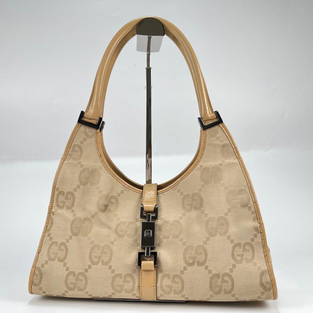 GUCCI グッチ Jackie ジャッキー GGキャンバス ベージュ GG柄 — image 2