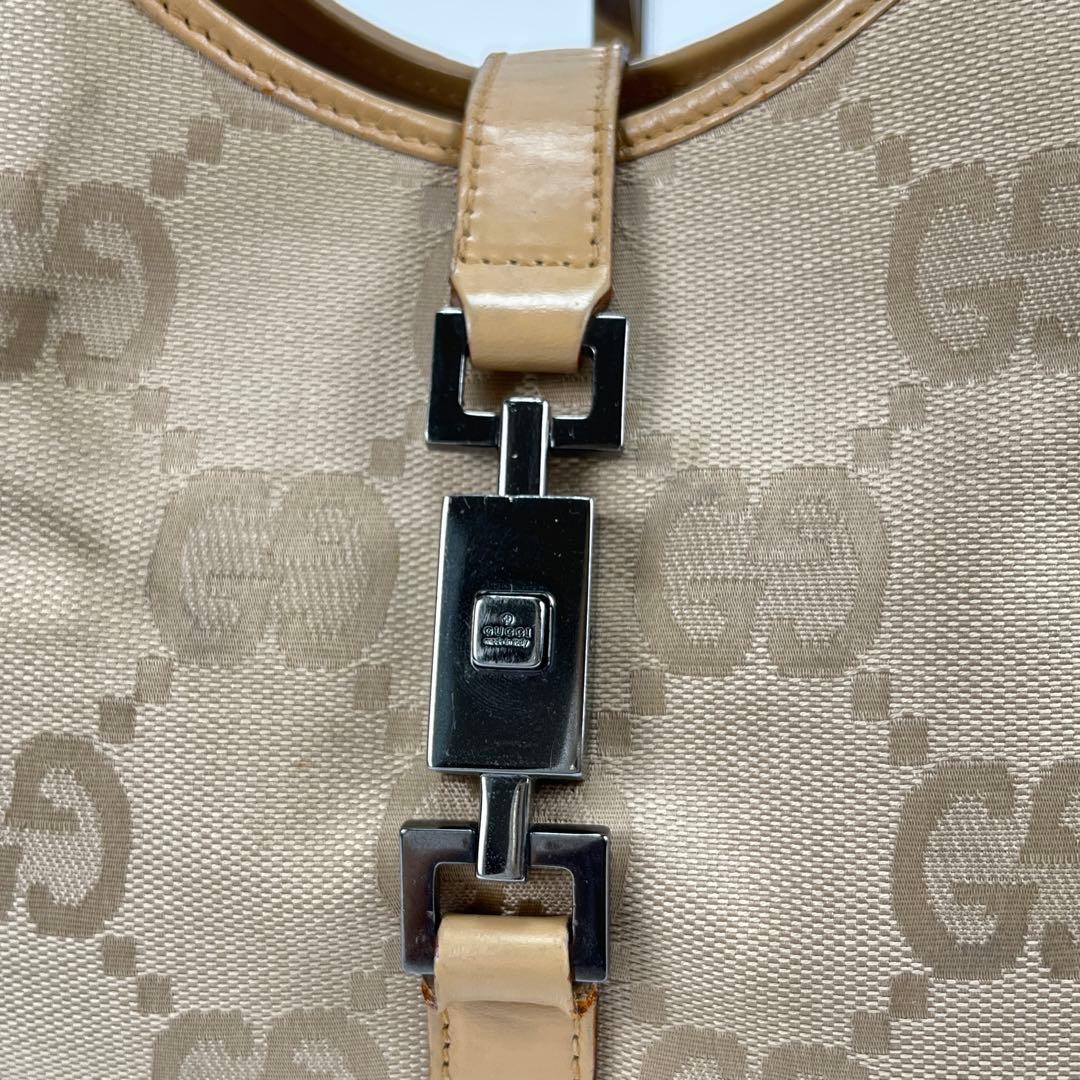 GUCCI グッチ Jackie ジャッキー GGキャンバス ベージュ GG柄 — image 4