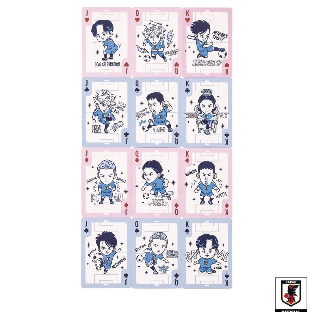 3COINS サッカー日本代表 トランプ 新品未開封 — image 5