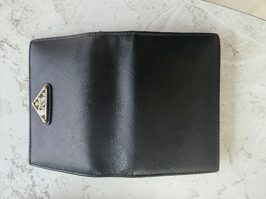 PRADA サフィアーノレザー 長財布 ブラック — image 5