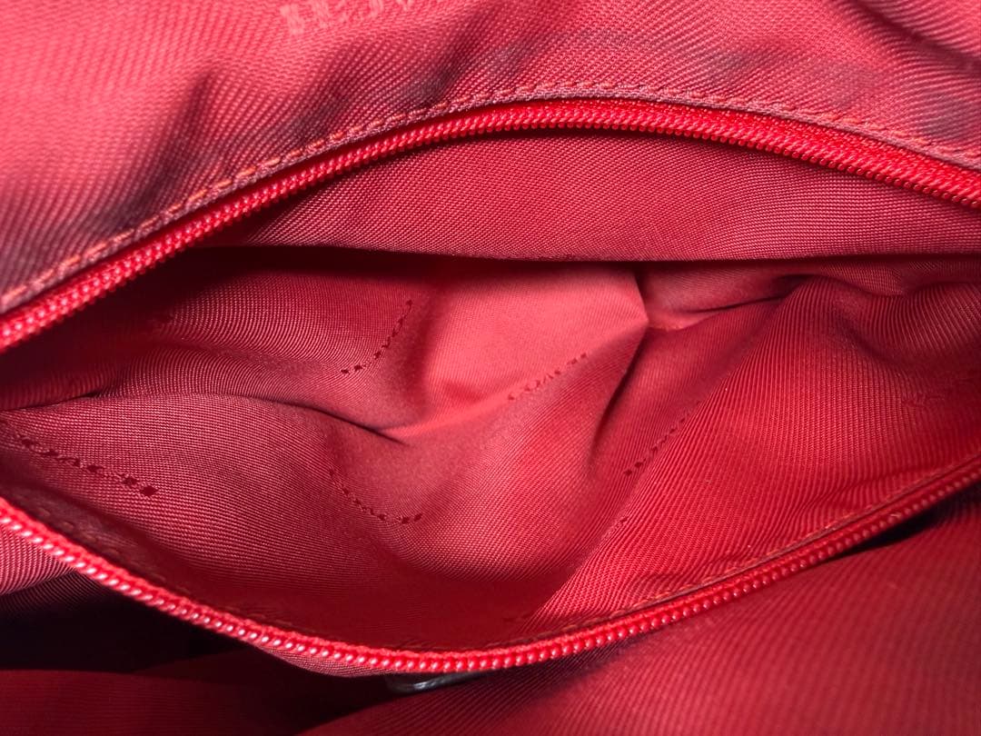 COACH シグネチャー ハンドバッグ コーチ バッグ 赤 レッド — image 4