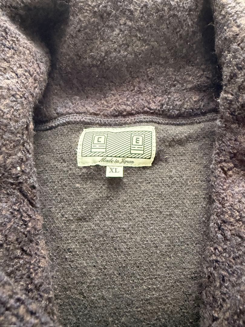 C.E CAVEMPT WOOL/POLY FLEECE PULLOVER XL — image 2