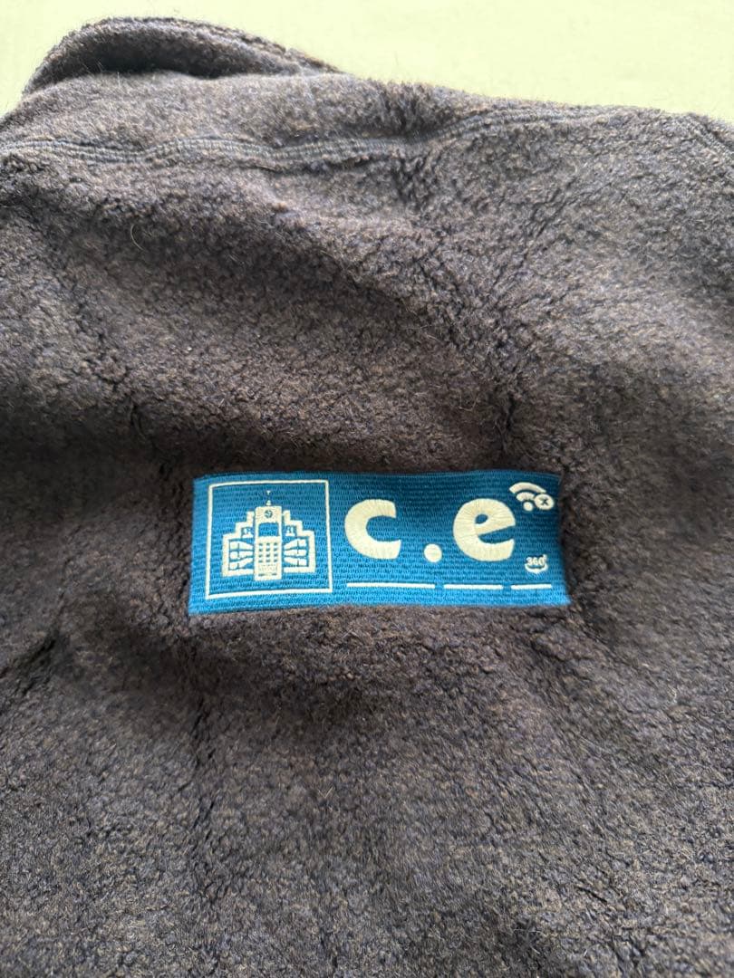 C.E CAVEMPT WOOL/POLY FLEECE PULLOVER XL — image 3