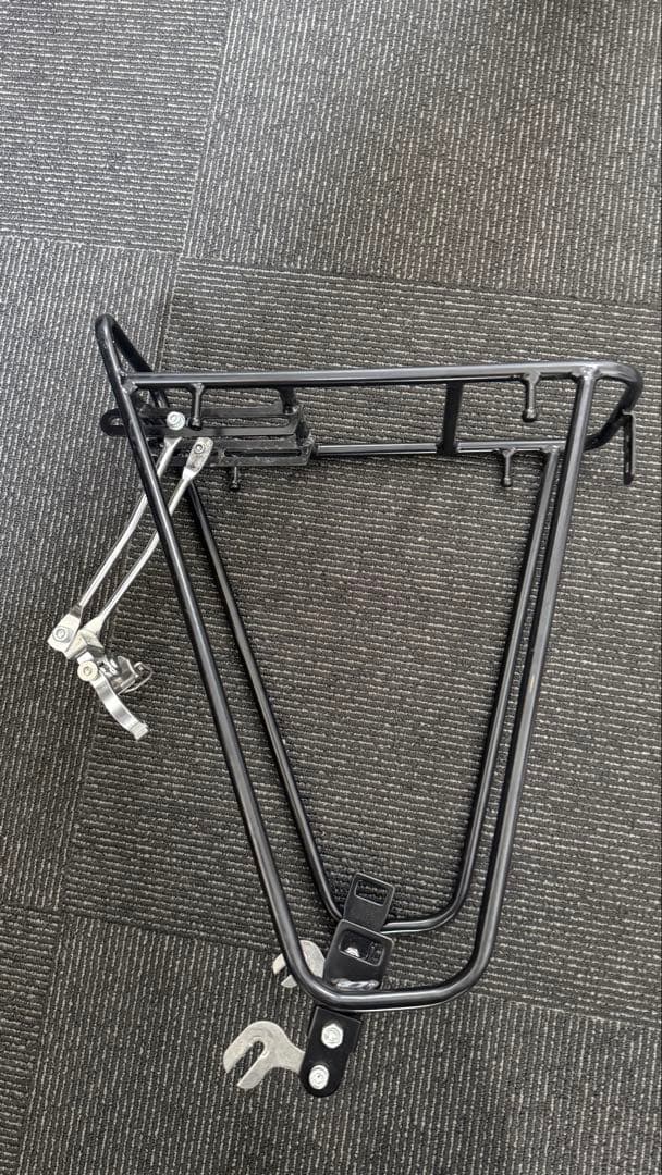 ミノウラ　リアキャリア/荷台MT-800N スチールパイプ製 ブラック — image 2
