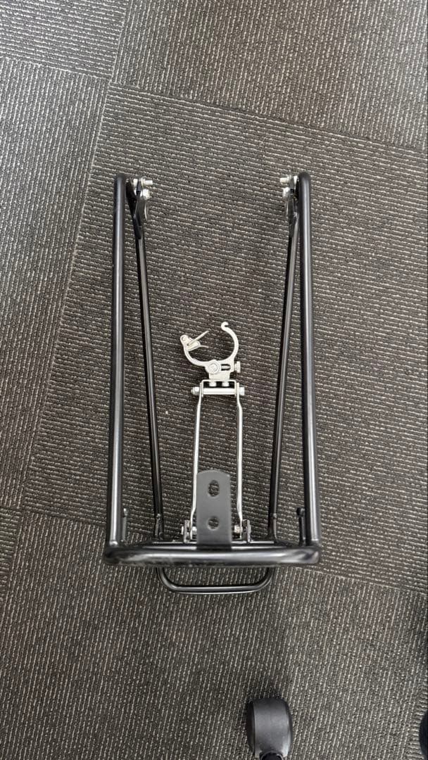 ミノウラ　リアキャリア/荷台MT-800N スチールパイプ製 ブラック — image 4