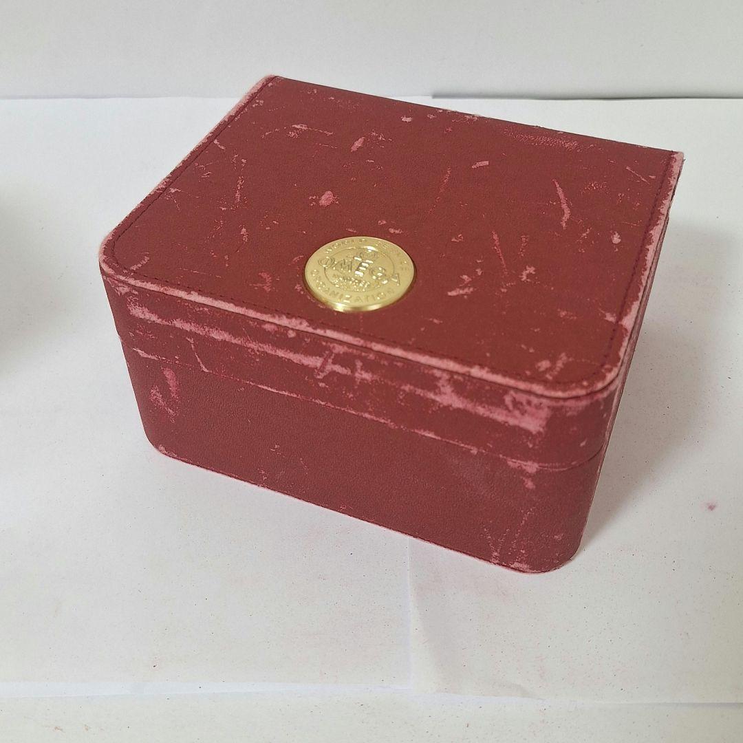 【空箱】OMEGA オメガ ヴィンテージ 赤 時計用 BOXのみ D48 — image 5