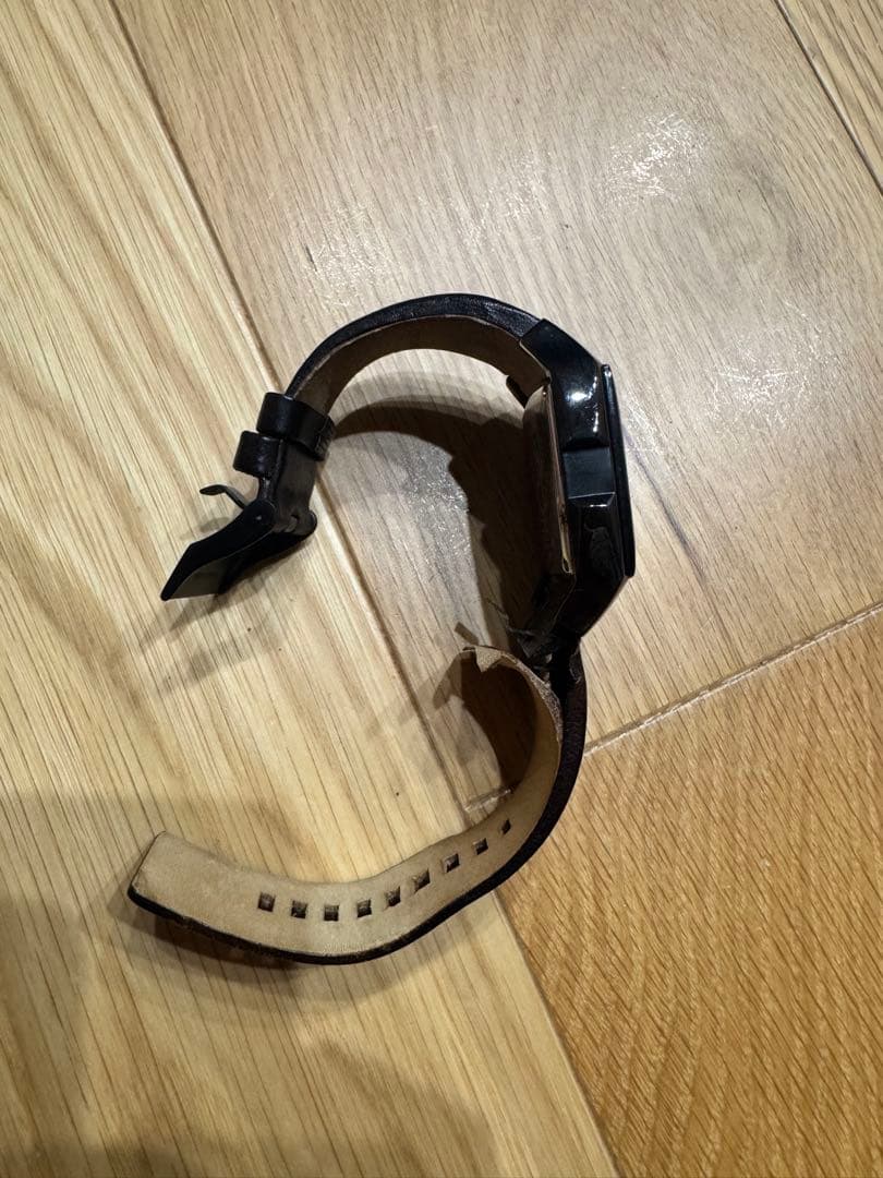 DIESEL 腕時計 スクエアケース レザーベルト — image 2