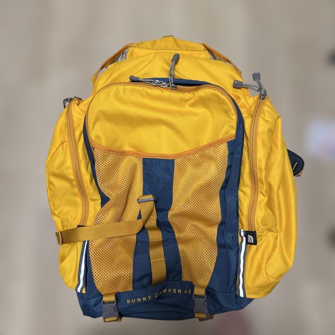 美品☆ノースフェイス リュック サニーキャンパー40 修学旅行　林間学校 — image 5