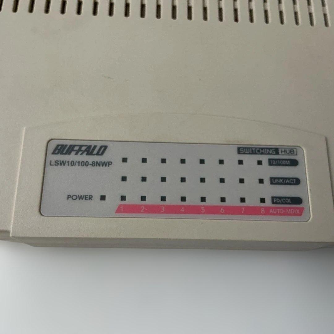 BUFFALO スイッチングハブ LSW10/100-8NWP — image 2