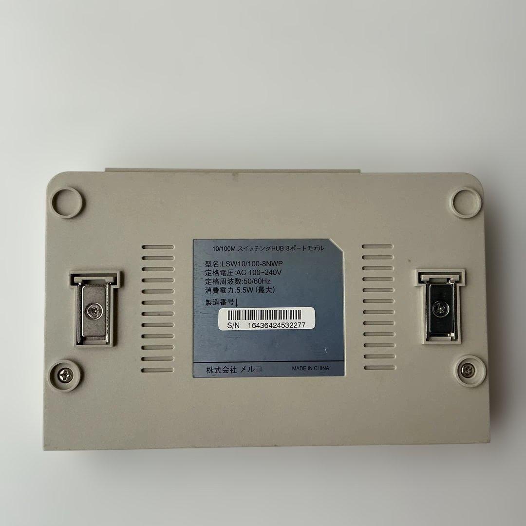BUFFALO スイッチングハブ LSW10/100-8NWP — image 4