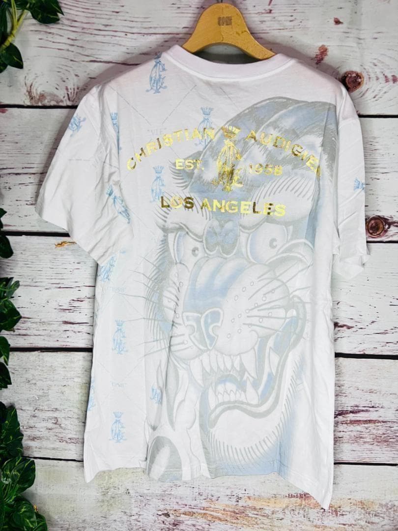 【新品/未使用】クリスチャンオードジェー　Tシャツ　ホワイト　メンズS — image 3