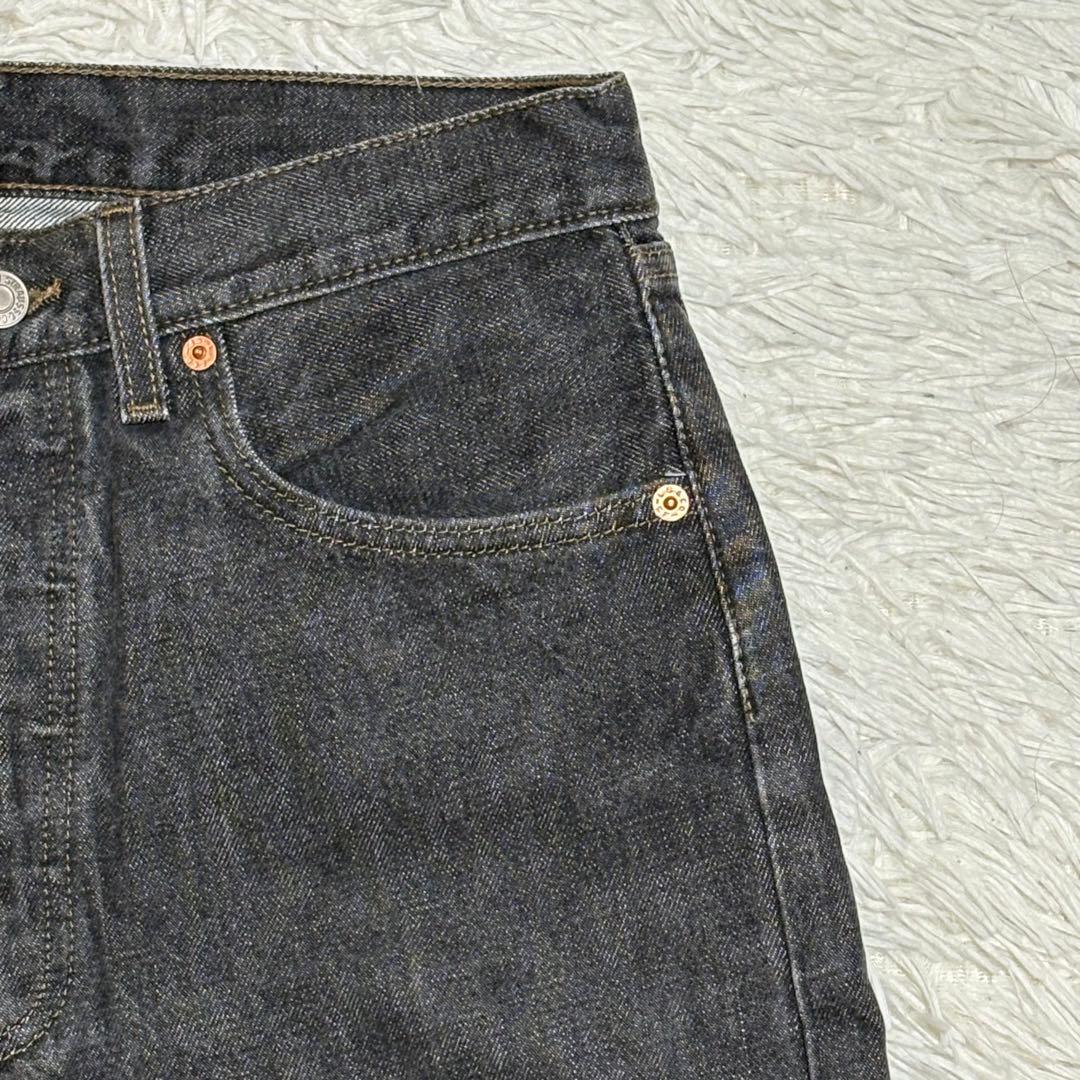 Levi's 501 USA製 先染めブラック W32 L30 ボタン裏553 — image 5