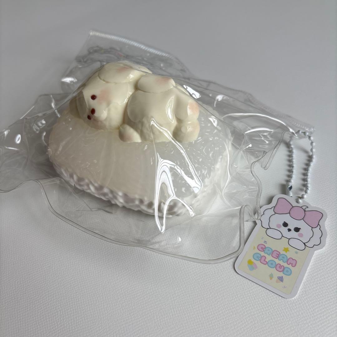 cream cloud スクイーズ ぐでいぬおにぎり — image 3