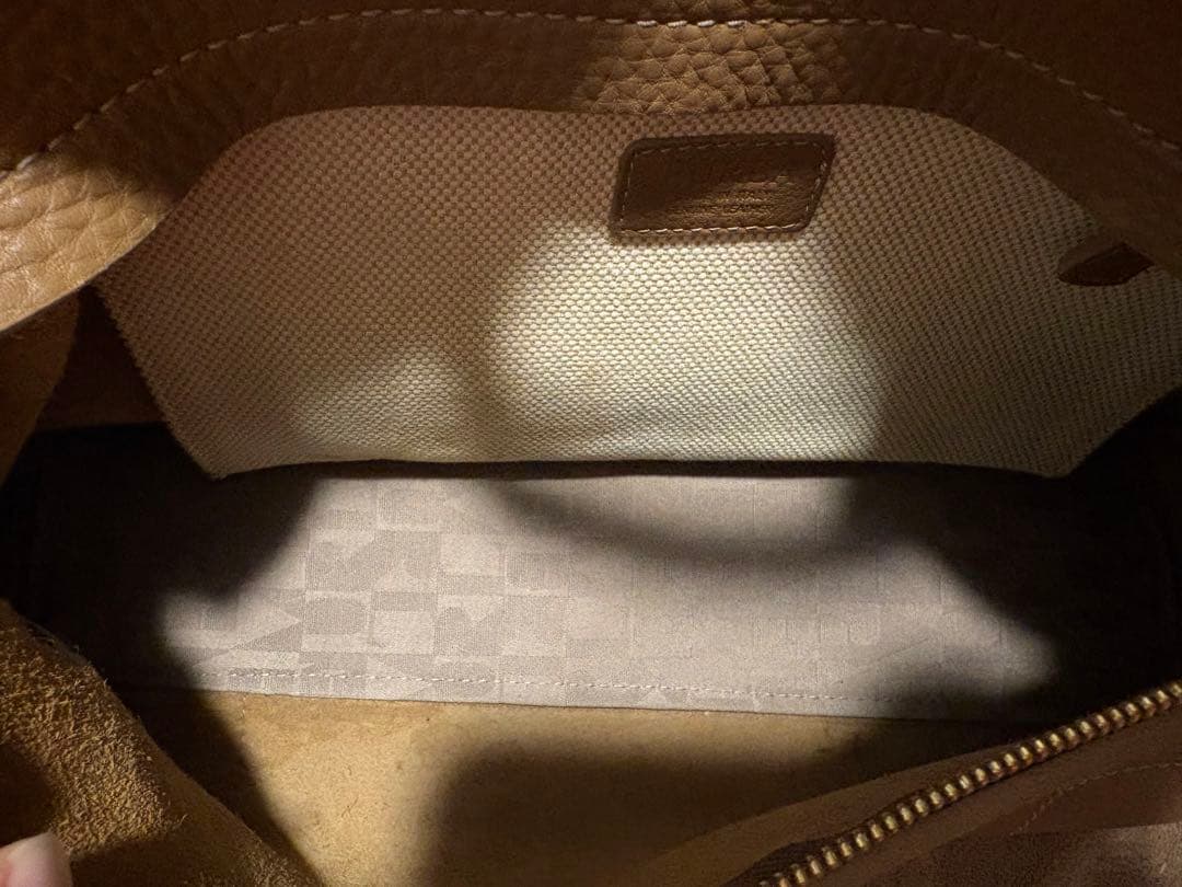 FURLA ハンドバッグ グレージュ レザー — image 5