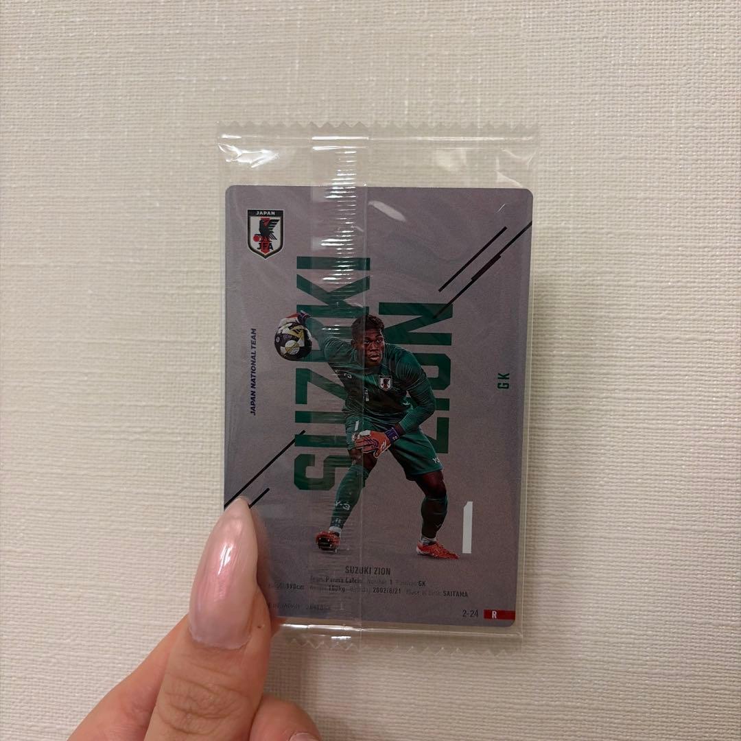 鈴木彩艶 日本代表 トレーディングカード — image 2