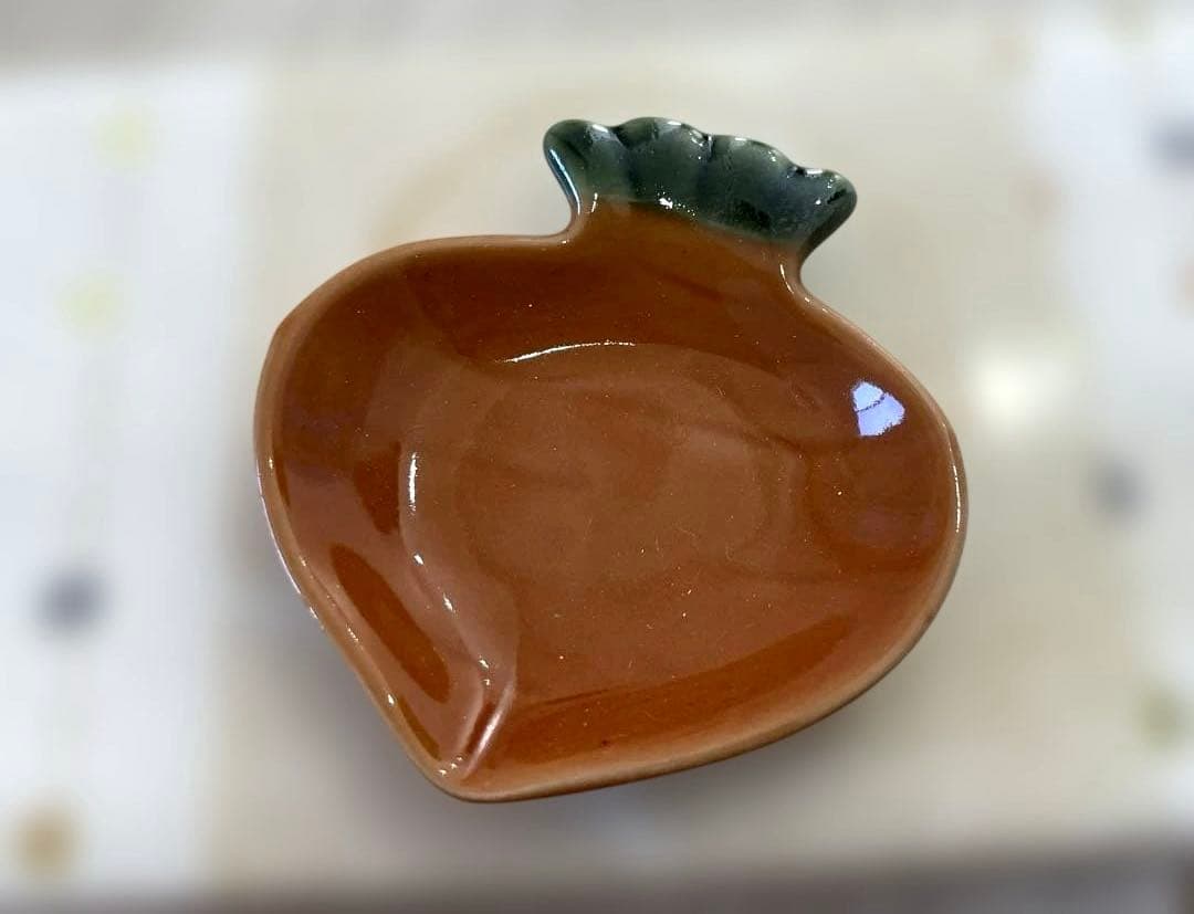 新品未使用品!! 野菜豆小皿 五枚組 陶器製 野菜 小皿セット お箸置き — image 4