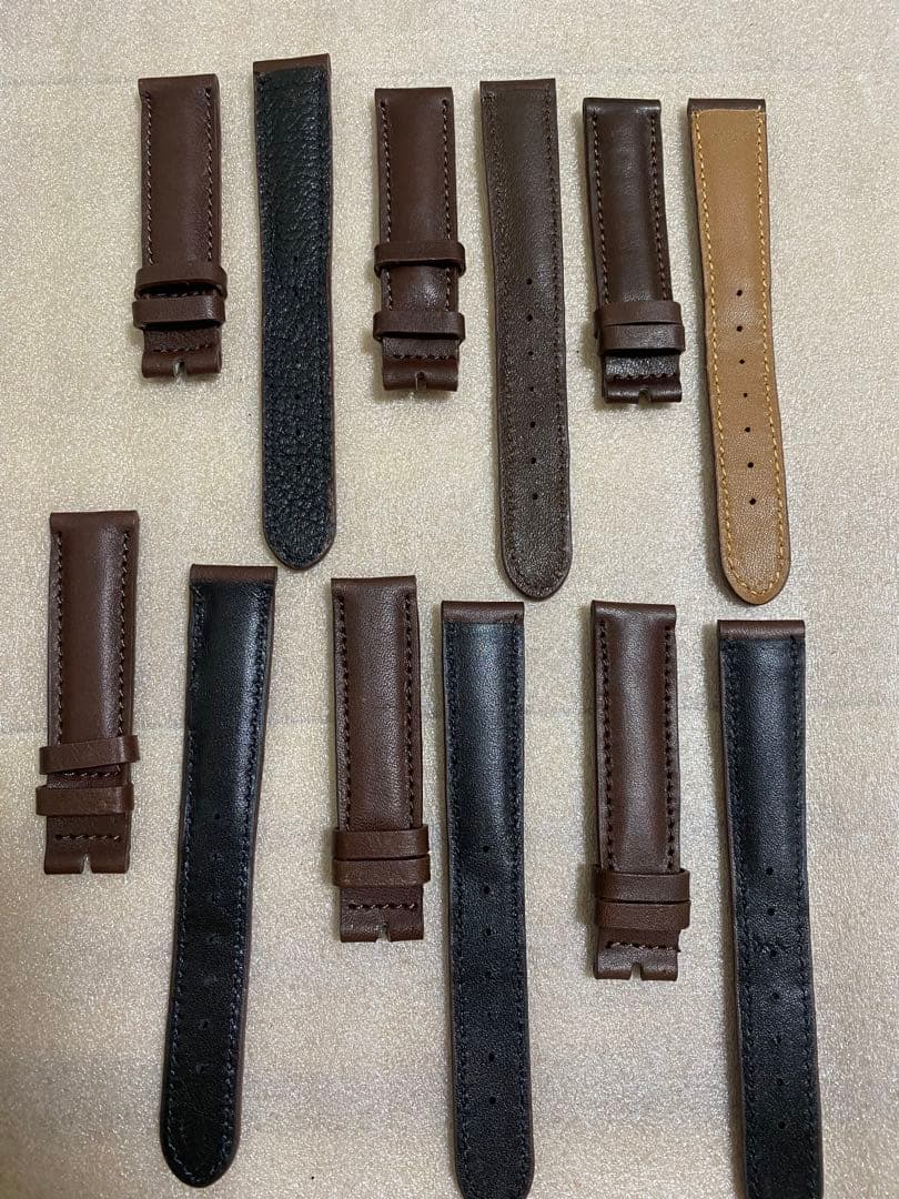 腕時計ベルト 18mm seiko citizen gucci hamilton — image 2