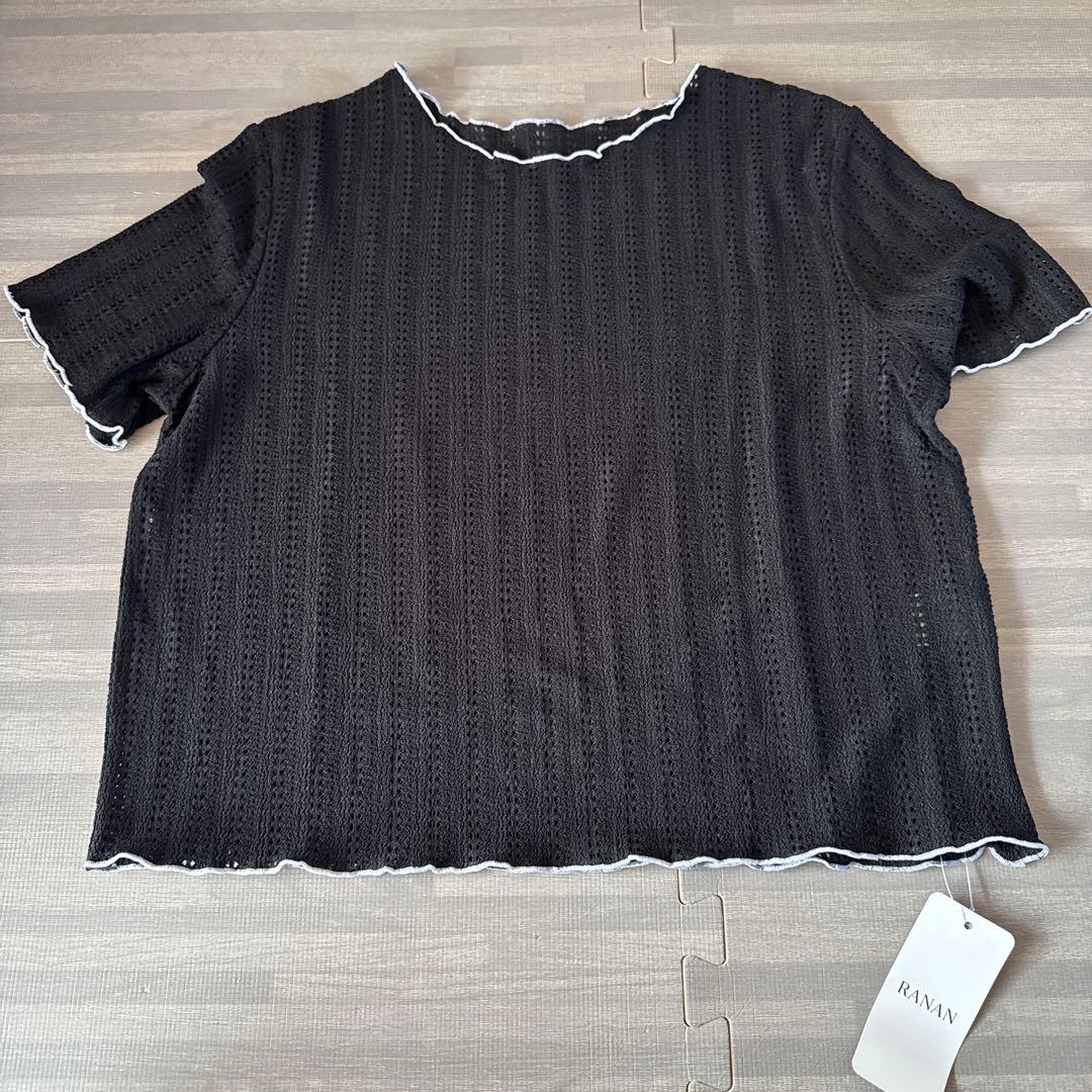 RANAN 半袖 Tシャツ ブラック Lサイズ — image 5