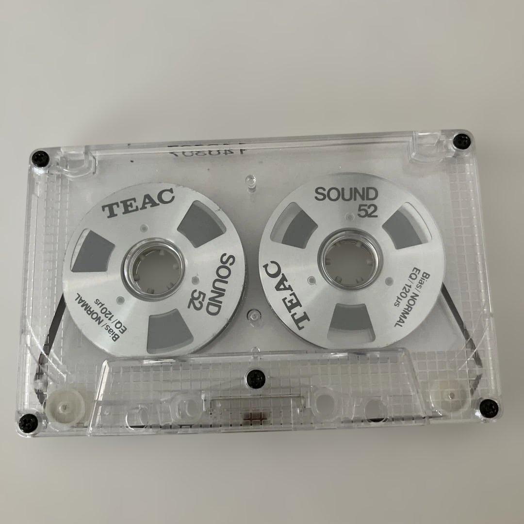 中古 TEAC SOUND/52 オープンリール風デザイン カセットテープ — image 2
