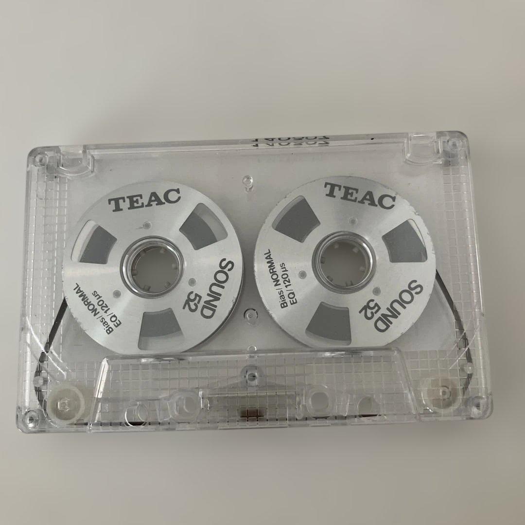 中古 TEAC SOUND/52 オープンリール風デザイン カセットテープ — image 3