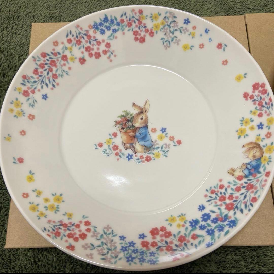 【新品未使用】ピーターラビット　パスタ皿２枚セット — image 2