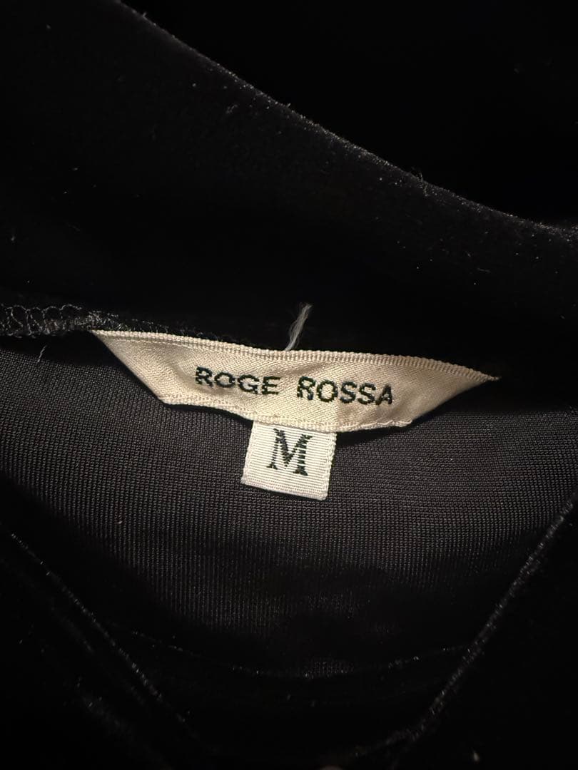 ROGE ROSSA ベロア ノースリーブ ワンピース — image 2